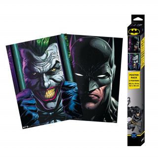 DC Comics Chibi Poszterek - Batman & Joker - Abystyle 