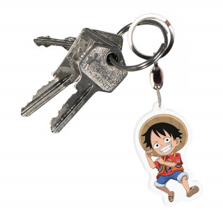 ONE PIECE  - Kulcstartó - Luffy - Abystyle Ajándéktárgyak