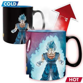 Dragon Ball Super "Vertigo & Trunks" Hőre Változó Bögre (460 ml) - Abystyle Ajándéktárgyak