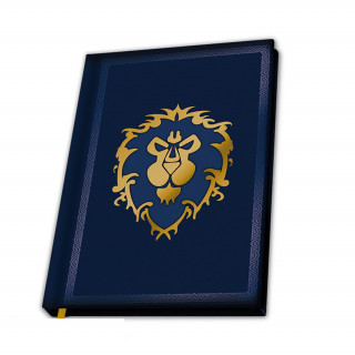 World of Warcraft "Alliance" A5 Premium Notebook - Abystyle AJÁNDÉKTÁRGY