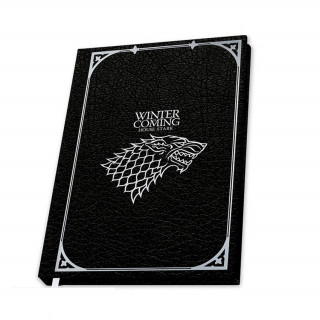 Game of Thrones "Stark" Premium A5 Notebook - Abystyle 