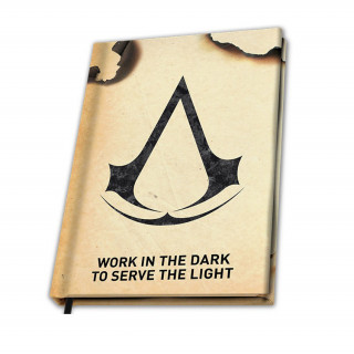 Assassin's Creed "Crest" A5 Premium Jegyzetfüzet - Abystyle Ajándéktárgyak