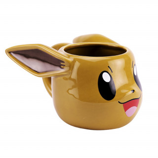 Abysse Pokémon Bögre 3D "Eevee" - Abystyle AJÁNDÉKTÁRGY