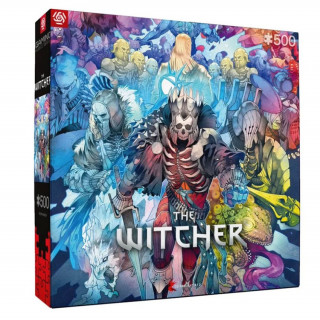 The Witcher: Monster Faction Puzzle 500 darabos Játék