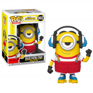 Funko POP! Movies: Minions 2 - Roller Skating Stuart  #902 Vinyl Figure Ajándéktárgyak