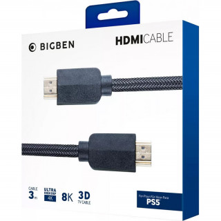 PS5 Braided HDMI Kábel 3M PS5