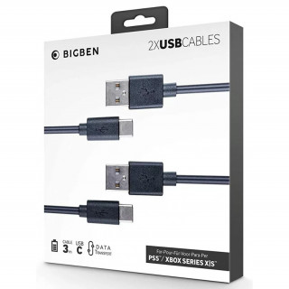 PS5/XBOX SERIES USB-C 3M CHARGE + DATA Kábel Xbox Series