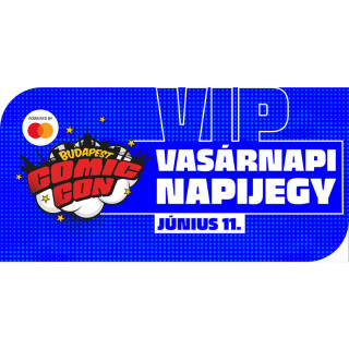 Budapest Comic Con - VIP Napijegy (Vasárnap - Június 11.) Ajándéktárgyak
