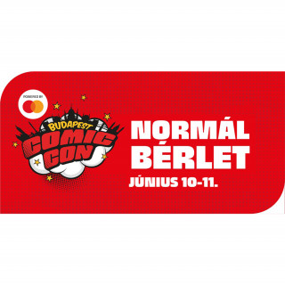Budapest Comic Con - Normál Bérlet (Szombat-Vasárnap - Június 10-11.) Ajándéktárgyak