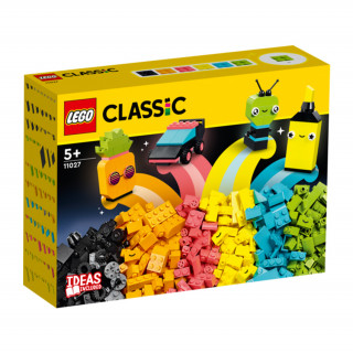 LEGO Classic: Kreatív neon kockák (11027) Játék