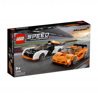LEGO Speed Champions: McLaren Solus GT & McLaren F1 LM (76918) Játék