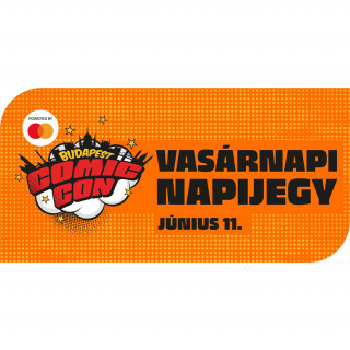 Budapest Comic Con - Napijegy (Vasárnap - Június 11.) 