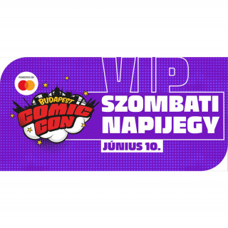 Budapest Comic Con - VIP Napijegy (Szombat - Június 10.) Ajándéktárgyak