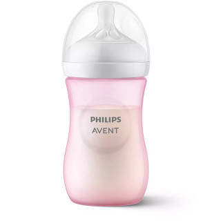 Philips Avent Natural SCY903/11 Cumisüveg Rózsaszín (260ml) Otthon