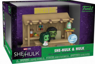 Funko Mini Moments: She-Hulk - She-Hulk & Hulk Vinyl Figurák 