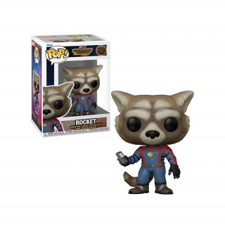 Funko Pop! #1202 Marvel: Guardians of the Galaxy Vol.3 - Rocket Bobble-Head Vinyl Figura Ajándéktárgyak