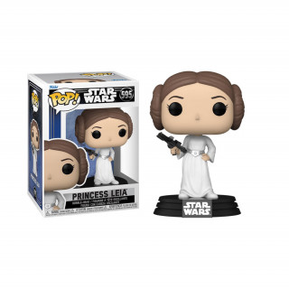 Funko Pop! #595 Disney Star Wars - Princess Leia Bobble-Head Vinyl Figura AJÁNDÉKTÁRGY