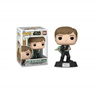 Funko Pop! #583 Disney Star Wars: Book of Boba Fett - Luke Skywalker & Grogu (TRNG) Vinyl Figura Ajándéktárgyak