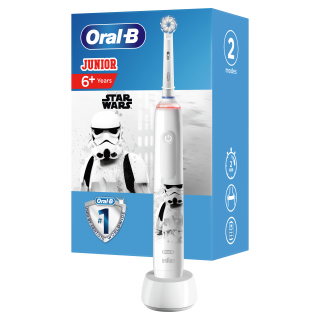 Oral-B PRO3 Electric Toothbrush with Junior Sensi Head - StarWars Otthon