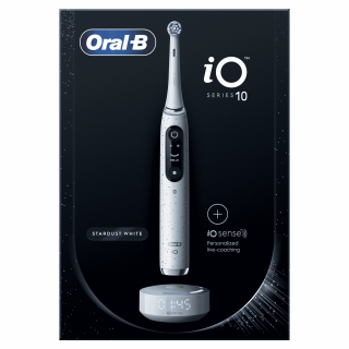 Oral-B iO10 elektromos fogkefe Stardust Fehér Otthon