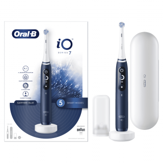 Oral-B iO7 elektromos fogkefe Zafírkék 