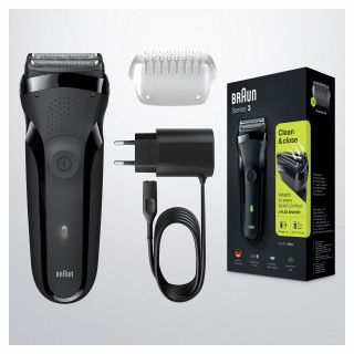 Braun 300BT Razor Borotva - Fekete 