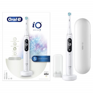 Oral-B iO7 Electric Toothbrush White Otthon