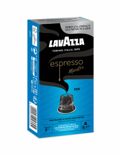 Lavazza Espresso Decaf Ground, Pörkölt Kávé Kapszula 10x5.8g Otthon