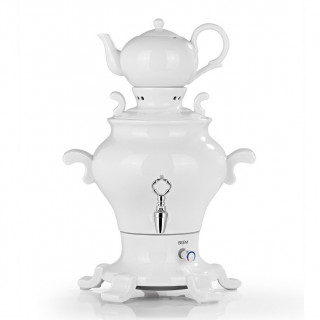 Beem Samovar Odette Blanc 5l 1800W Fehér Porcelán - Teafőző 