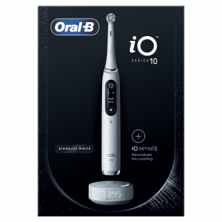 Oral-B iO10 elektromos fogkefe Stardust Fehér 