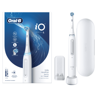 Oral-B iO4 elektromos fogkefe Quite - Fehér Otthon