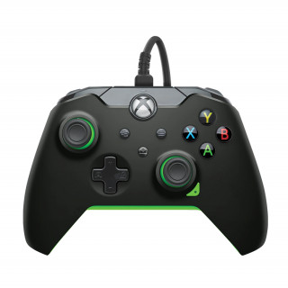 PDP Xbox One Vezetékes Kontroller - Neon Black (Xbox One) XBOX ONE