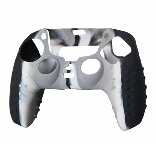 Piranha Playstation 5 Protective Silicone Skin - Gray Camo PS5