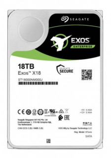 Seagate Exos X18 18TB [3.5"/256MB/7200/SATA3] 