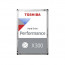 Toshiba X300 Performance 4TB [3.5"/7200/256MB/SATA3] - Retail thumbnail