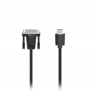 Hama FIC HDMI-DVI/D Összekötőkábel 1,5M, 4K, COM 