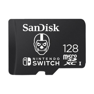 SANDISK microSDXC Card Nintendo Switch 128GB, 100/90 MB/s Fortnite Edition PC