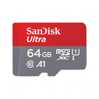 SANDISK microSD Ultra Android Card 64GB, 140MB/s, A1, Class 10, UHS-I PC