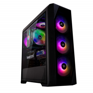 Zalman N5 TF RGB Tempered Glass Black PC