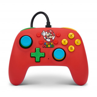 PowerA Nano Nintendo Switch Vezetékes Kontroller (Mario Medley) Nintendo Switch