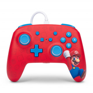 PowerA Enhanced Nintendo Switch Vezetékes Kontroller (Woo-Hoo Mario) Switch