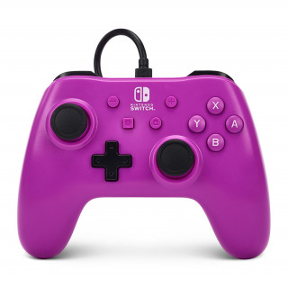 PowerA Nintendo Switch Vezetékes Kontroller (Grape Purple) Switch