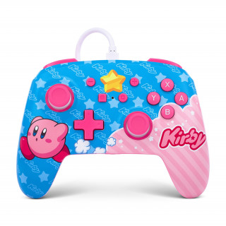 PowerA Enhanced Nintendo Switch Vezetékes Kontroller (Kirby) Switch