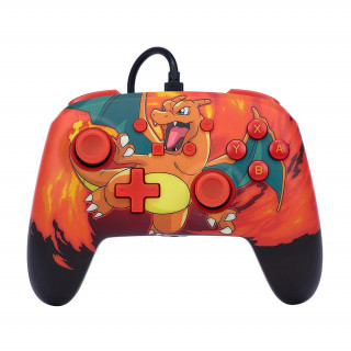 PowerA Enhanced Nintendo Switch Vezetékes Kontroller (Pokémon: Charizard Vortex) Switch