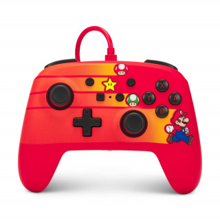 PowerA Enhanced Nintendo Switch Vezetékes Kontroller (Speedster Mario) Switch