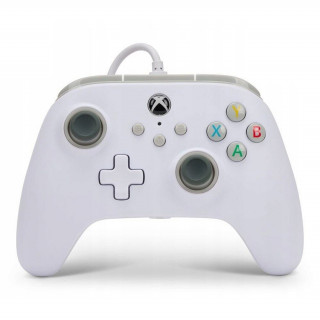 PowerA Xbox Series X|S, Xbox One, PC Vezetékes Kontroller (White) 