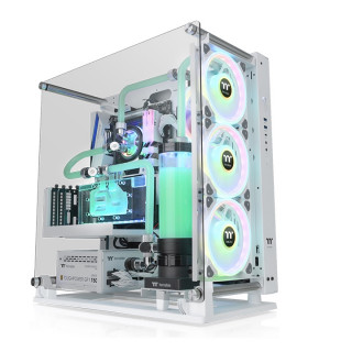 Thermaltake Core P3 TG Pro Snow (Edzett üveg - Fehér) PC