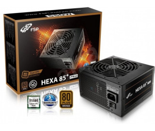 FSP HEXA 85+ PRO ATX desktop tápegység 650W 80+ Bronze BOX 