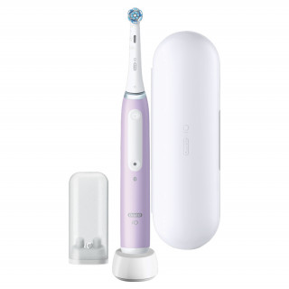 Oral-B iO Series 4 fehér-levendula lila elektromos fogkefe Otthon