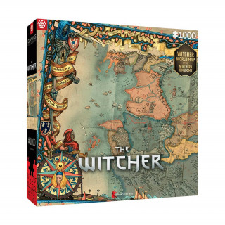 Good Loot The Witcher 3 The Northern Kingdoms 1000 darabos puzzle 